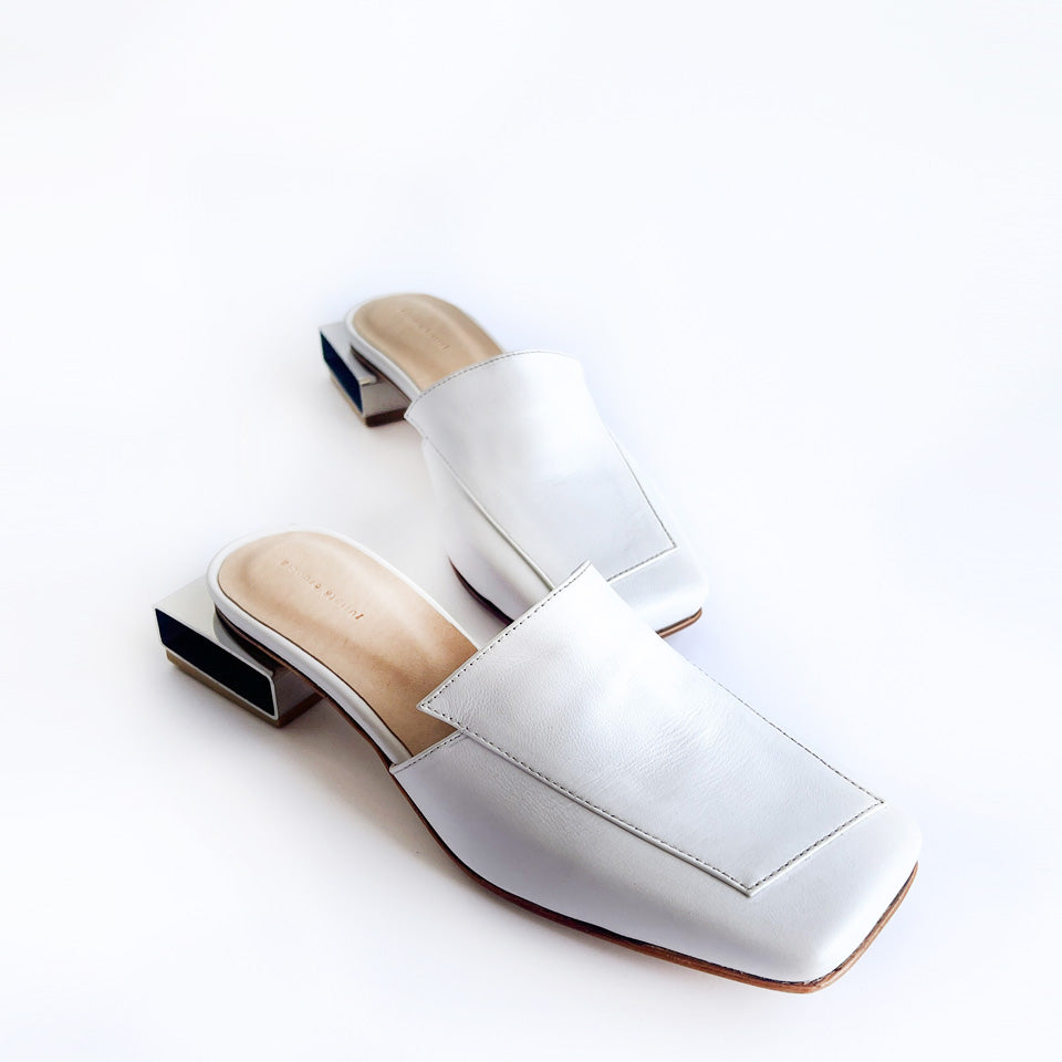 MULE SQUARE WHITE